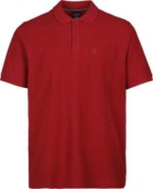 Dunmore Poloshirt, Brusttasche, uni, Kurzarm, für Herren