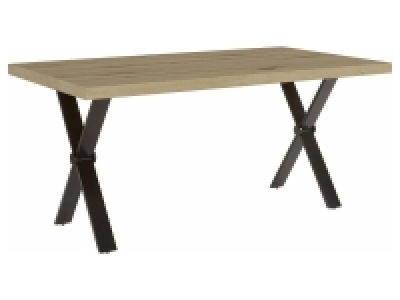 byLIVING Esstisch »Claude« in Eiche-Optik, mit Metallbeinen 198.66 €