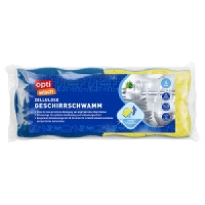 Aldi Süd  OPTIWISCH Geschirr- oder Scheuerschwämme, 4er-Packung