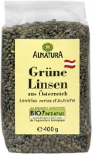 Grüne Linsen 2.99 €