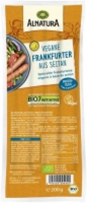 Vegane Frankfurter aus Seitan (gekühlt) 2.99 €