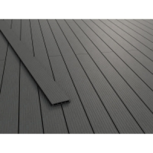 OBI  Terrassendiele WPC Anthrazit 2,1 cm x 14,5 cm x 300 cm