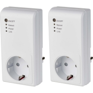 OBI  Wifi Stecker Schuko 2 Stück Weiß