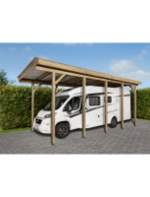 Hagebau  Carport »Bremen 2«, Außenmaß BxT: 294 x 657 cm, braun