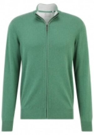 Galeria Strickjacke, Seide-Kaschmir, Reißverschluss, Stehkragen, für H