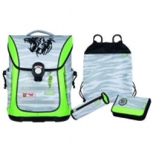 McNeill Schulranzen-Set ERGO PURE flex Tiger, 4-teilig