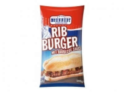 MCENNEDY Rib-Burger mit Barbecuesauce