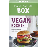 Rossmann Ideenwelt Rezeptkarten-Box Vegan Kochen