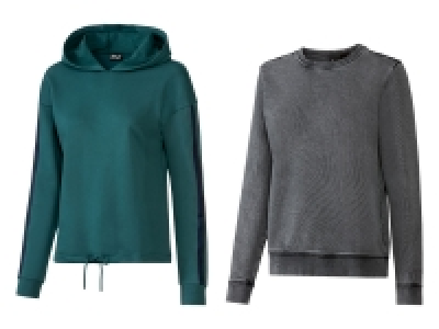 CRIVIT® Damen Sweatpullover, mit Baumwolle