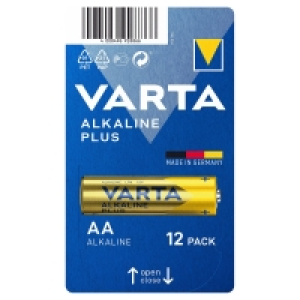 VARTA Alkaline Plus Batterien, 12er-Packung 4.49 €