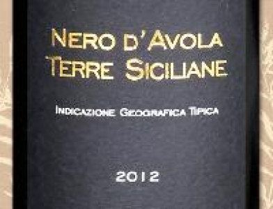 2012 Nero dAvola Terre Siciliane IGT