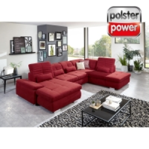 polsterpower Wohnlandschaft - rot - verschiedene Ausführungen 1,899.00 €