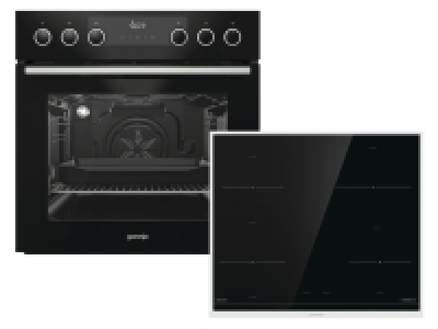gorenje Herd Set Black Set III Induktion, EEK A 549.00 €