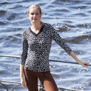 Damen-Shirt mit Mesh-Einsatz 5.99 €