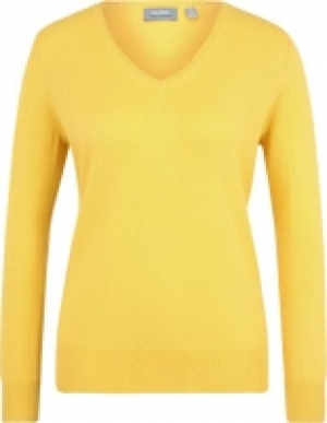 Karstadt  Galeria Seide-Cashmere Pullover, V-Ausschnitt, für Damen