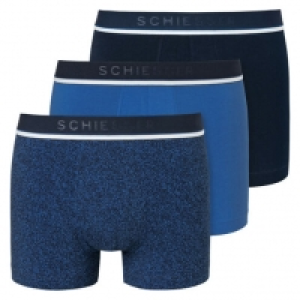 Schiesser 95/5 Pants, 3er Pack, Uni & Print, Logobund, für Herren
