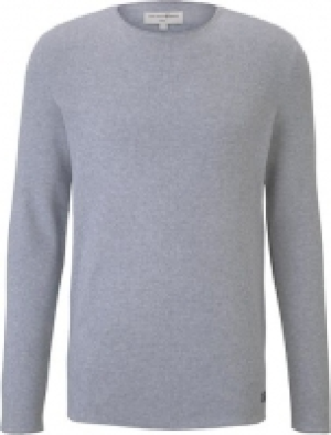 Tom Tailor Denim Pullover, Langarm, Struktur, für Herren