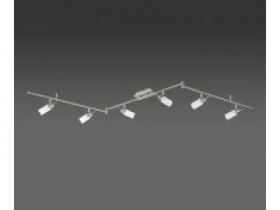 LeuchtenDirekt Deckenleuchte MAX LED mit LED-Leuchtmitteln, 6-flammig,