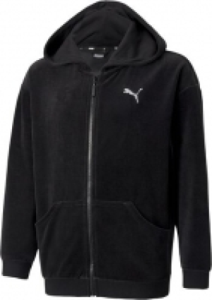 Karstadt  Puma Sweatjacke, uni, Kapuze, Langarm, für Mädchen