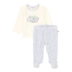 Baby-Set mit Elefanten-Applikation, 2-teilig 7.99 €