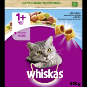 Whiskas Trockenfutter 1+ mit Thunfisch