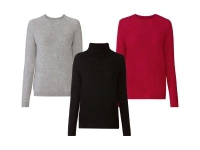 Lidl Esmara® ESMARA® Damen Cashmere Pullover, besonders weich