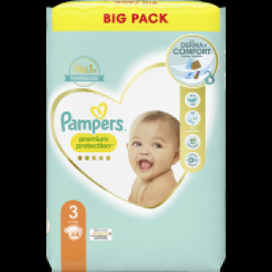 Pampers Premium Protection Windeln Größe 3 (6-10 kg) Big Pack