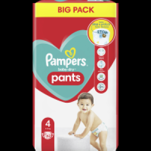 Pampers Baby-Dry Pants Größe 4 (9-15 kg) Big Pack