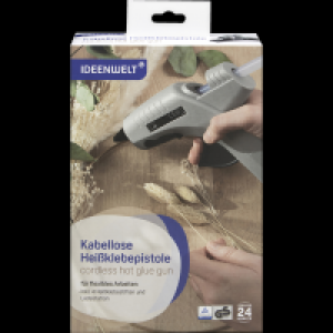 Ideenwelt Best Basics Kabellose Heißklebepistole