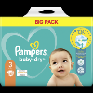 Pampers Baby-Dry Windeln Größe 3 (6-10 kg) Big Pack