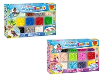 Lidl Craze CRAZE Bastelperlen »SPLASH BEADYS«, Refill Box, mit Glitzerperlen, ab 