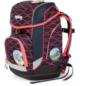 ergobag Cubo - Schulranzen Set Bärmuda Viereck, 5-teilig