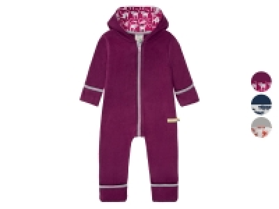 Lidl Loud + Proud Loud + Proud Baby / Kleinkinder Fleece Overall, aus Bio-Baumwolle