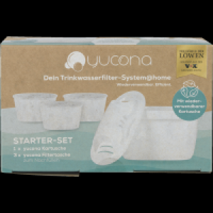 Rossmann Yucona Wasserfilter Starter-Kit 4-tlg.