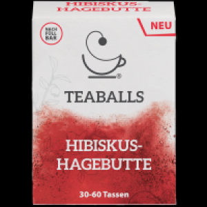 Rossmann Teaballs Spender Hibiskus Hagebutte