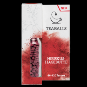 Rossmann Teaballs Nachfüllflasche Hibiskus Hagebutte