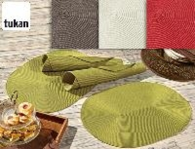 Tukan 4 Tischsets, geflochten