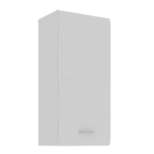 Hängeschrank - weiß Hochglanz-weiß - 64 cm hoch