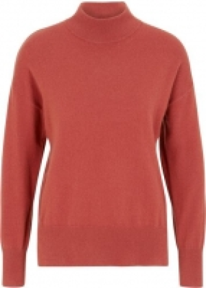 Galeria Cashmere-Pullover Stockholm, seitliche Schlitze, Stehkragen, 39.99 €