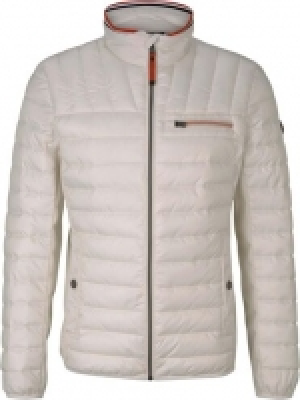 Tom Tailor Jacke, Langarm, Stehkragen, wasserabweisend, uni, für Herre