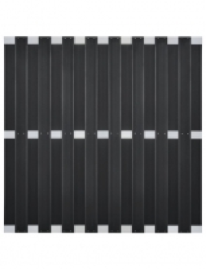 Sichtschutzzaun »Dius«, WPC/Aluminium, HxL: 180 x 180 cm