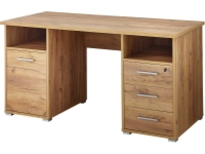 Germania Schreibtisch »4080«, ergonomisches Design, funktional, 3 Schu 229.00 €