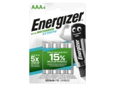 Energizer NiMH Akkumulator Extreme, Micro AAA Batterie 800 mAh, vorge 7.99 €