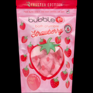 Bubble T Fruitea Erdbeere Bath Crumble