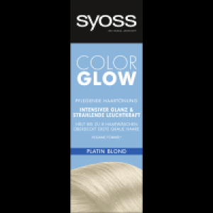 Rossmann Syoss Colorglow Pflegende Haartönung Platin Blond