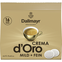 Rossmann Dallmayr Crema dOro mild + fein Kaffepads