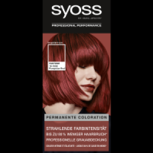Syoss Professional Performance Permanente Coloration 18-1658 Pompeian Red