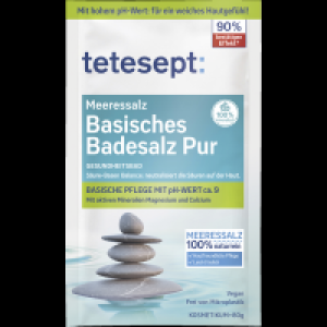 Tetesept Meeressalz Basisches Badesalz Pur