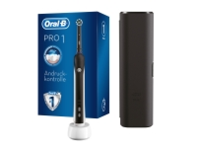 Oral-B Pro 750 elektr. Zahnbürste mit 1 Aufsteckbürsten mit Reise-Etui 26.90 €