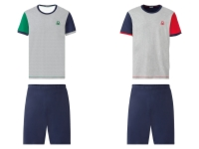 Benetton Herren Pyjama aus reiner Baumwolle 24.99 €